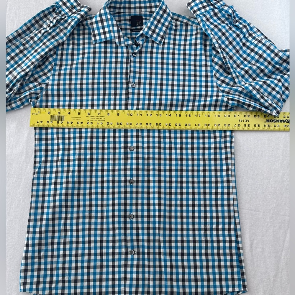 J. Ferrar Slim Fit‎ Long Sleeve Button Up - Picture 8 of 10